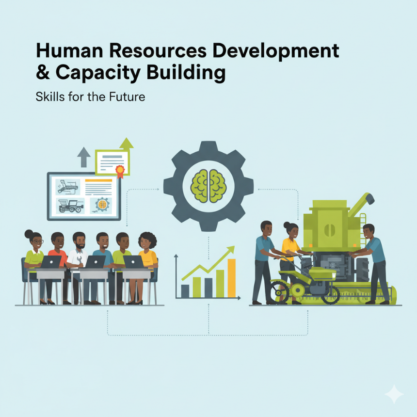 Human resources development and capacity building